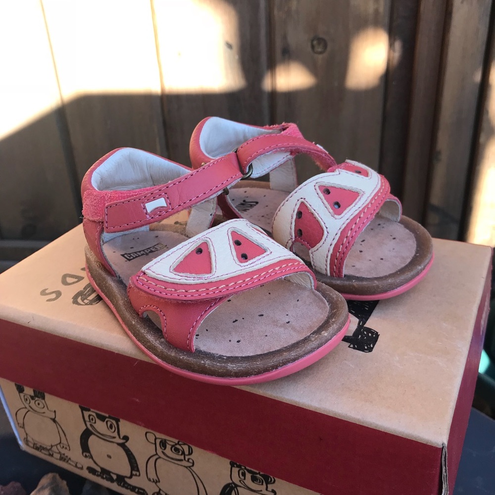 Toddler kids girl sandals camper size 5.5